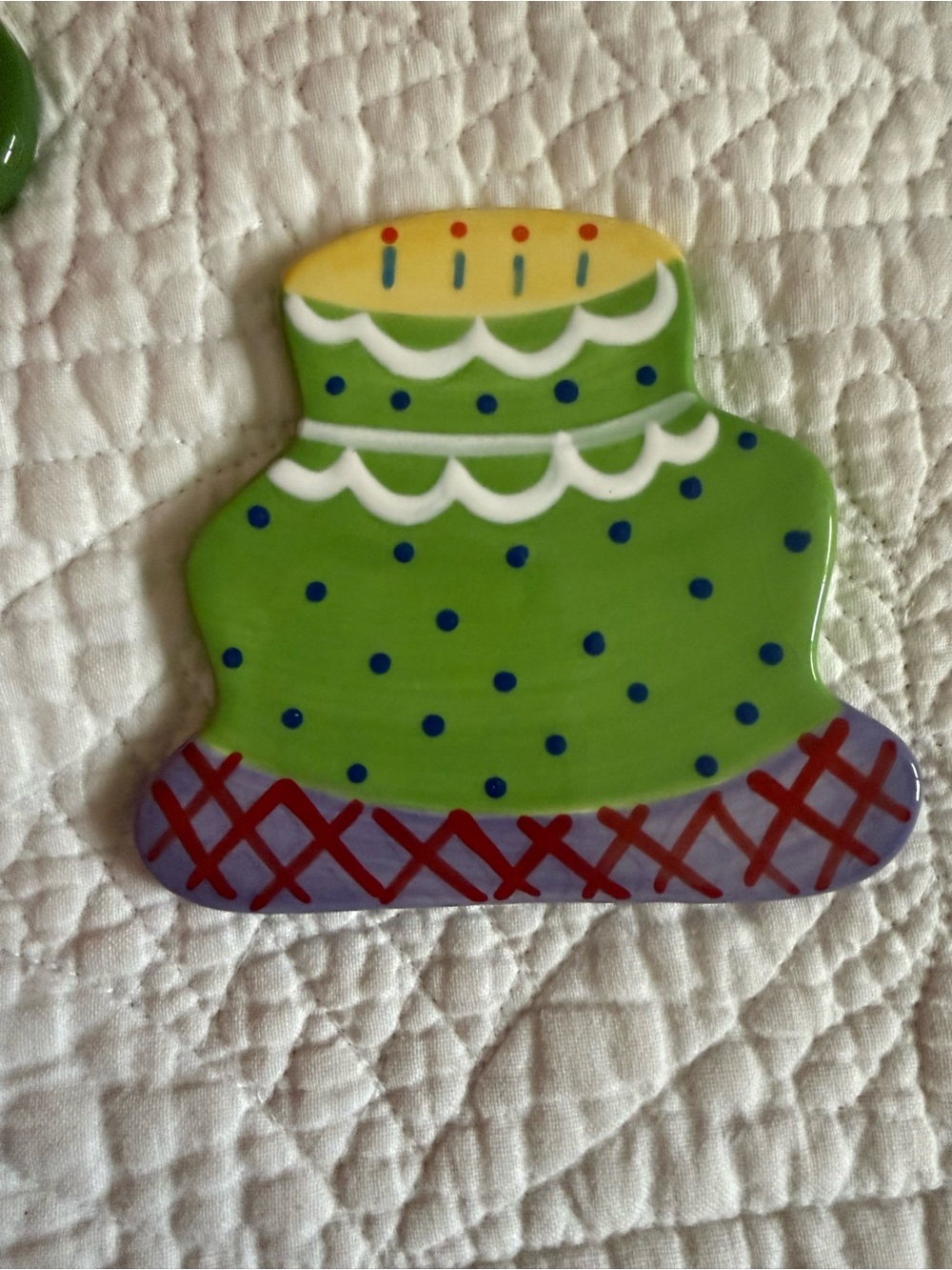 Happy Everything Birthday Cake Mini attachment Hand-Painted